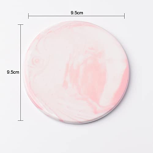 1 Piece Wax Seal Pad - Ceramic Coasters & Cooling Demoulding Plate, Pink