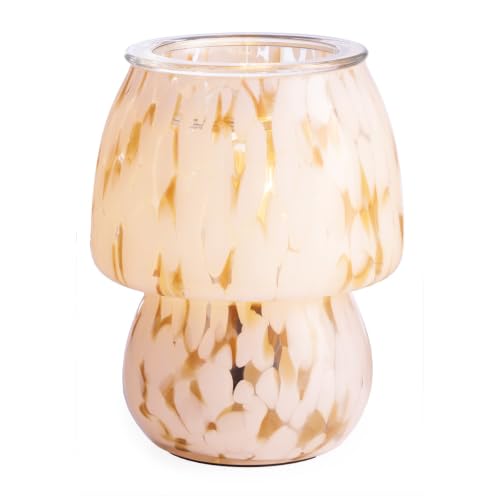 Candle Warmers ETC Art Glass Lamp Vintage Bulb Illumination Fragrance Warmer - size: Art Glass
