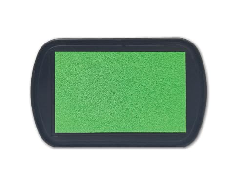 Jacquard ColorPad Archival Pigment Ink Stamp Pads- Fresh Green - Acid Free - Non-Toxic - Excellent for Blending, Embossing and Stamping - color: Fresh Green