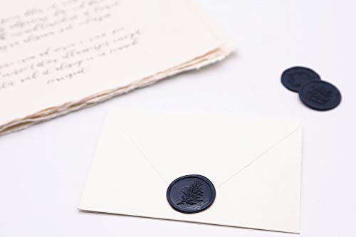 UNIQOOO Mailable Glue Gun Sealing Wax Sticks for Wax Seal Stamp - Navy Blue, Great for Wedding Invitations, Cards Envelopes, Snail Mails, Wine Packages, Gift Ideas, Pack of 8 - color: Navy Blue