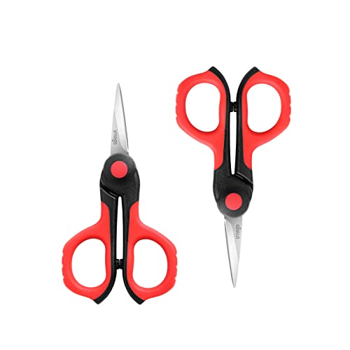 LIVINGO Embroidery Scissors 4.5" Pointed Tip Shears 2 Pack - style: 4.5" Embroidery Scissors