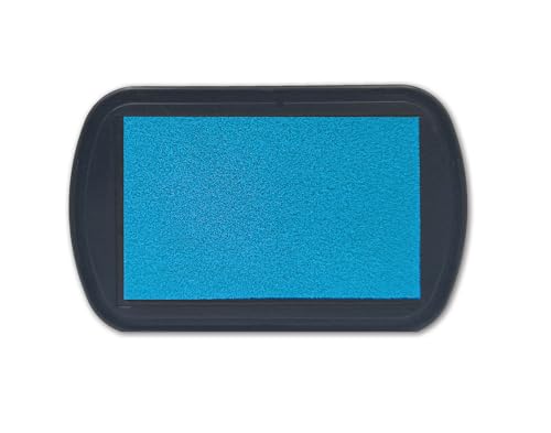 Jacquard ColorPad Archival Pigment Ink Stamp Pads- Cyan - Acid Free - Non-Toxic - Excellent for Blending, Embossing and Stamping - color: Cyan