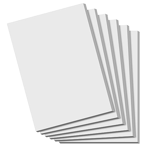 Notepads 4x6 - Blank Memo Pads - 50 Sheets per Notepad - Set of 6, Note Pad | Small Writing Pads White Paper - Server Memo & Scratch Note Pads 4x6 for Work, Mini Pocket Notepad for Office School Supplies - color: White- 6 Pack, size: 4x6