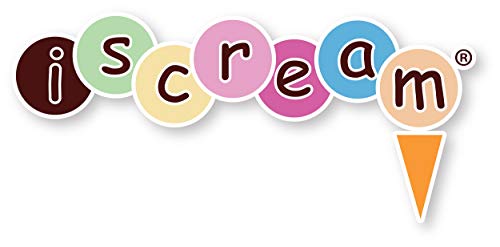 iscream Fold and Send Girls Stationery Card Pad with Seals - Beach Balls - color: Beach Balls