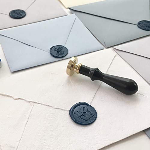 UNIQOOO Mailable Glue Gun Sealing Wax Sticks for Wax Seal Stamp - Navy Blue, Great for Wedding Invitations, Cards Envelopes, Snail Mails, Wine Packages, Gift Ideas, Pack of 8 - color: Navy Blue