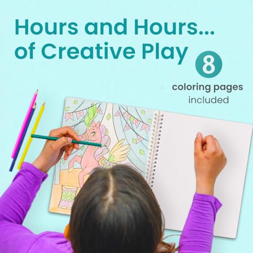 Cupkin Circus Show Coloring & Sticker Activity Book | 300+ Stickers - color: Circus