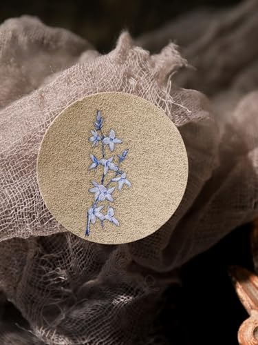 CATaireen Rub on Transfers for Crafts Vintage Scrapbooking Stickers Small Decals Adults Journaling DIY Supplies Use for Fabric Paper Wood Stone Canvas Acrylic Cloth (Plants Outline) - style: Plants Outline