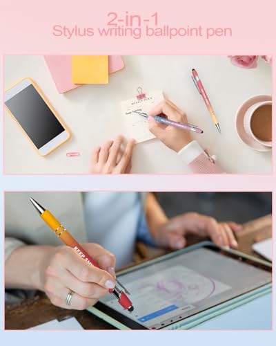 JIZHIYUAN 53PC Aesthetic School Supplies with Pink Pencil Case for Students - color: Multicolor，Black