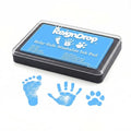 ReignDrop Baby Ink Pad for Hand and Footprints, Non-Toxic Acid-Free Keepsake Kit, Smudge-Proof Archival Ink Wipes Off Skin, for Scrapbook, Photo Album, Frames & Pet Paws, Baby Gift (Sky Blue) - color: Sky Blue