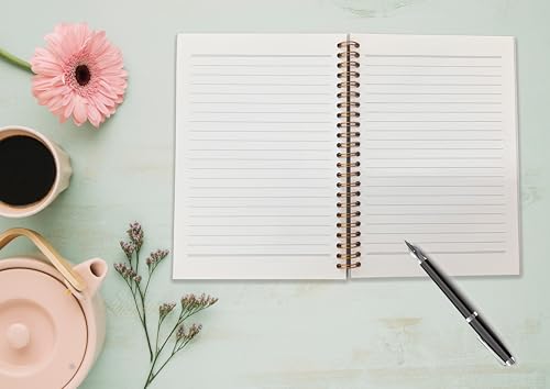 Funny Mental Health Notebook Gifts for Women 5.5x8.3 - color: White-19