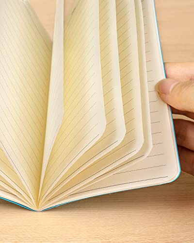 Gwybkq Small Lined Notepads Bulk 120 Pack (30 Sheets/60 Pages) - color: 120 Packs Lined&Colorful Cover, style: Ruled/Lined