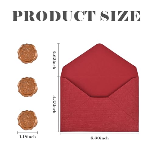 BAYTORY 18Pcs 4 x 6 Greeting Card Envelopes Set, Vintage Envelope - color: Multicolor