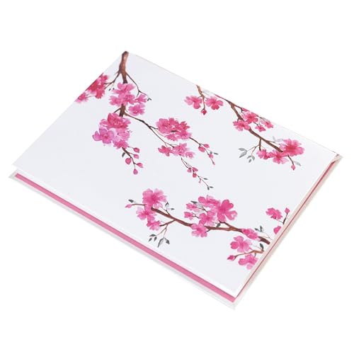 Graphique La Petite Presse Blossoms Boxed Notes | Blank Note Cards with Envelopes | 10 Count All Occasion Greeting Card Set | 5.25 x 3.8 Inches | High Quality Thick Paper Stationery with Unique Design - color: Blossoms