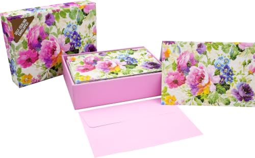 Peony Garden Note Cards (Stationery, Boxed Cards)