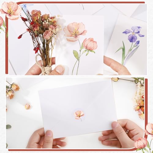 Thboxes 40 Pack Teacher Appreciation Cards, Blank Greeting Cards, 4 x 6 In - style: Bright
