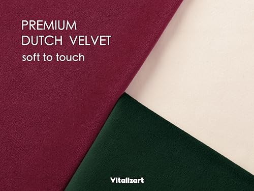Vitalizart Christmas Velvet Ribbon Set 3/8" x 15 Yds for Holiday Wrapping - color: Christmas Ribbon