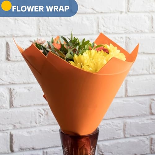 Orange Wrapping Paper,15"x900" Art Craft Kraft Paper Roll Bulletin Board - color: OrangeRed, size: 15 x 900 Inch