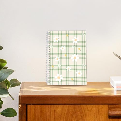 CRASPIRE Sticker Book 40 Pages Green Flower Reusable Album Storage 8.26x5.82In Double-Sided Waterproof Blank Pasteable Notebook with Tools for Adults Release Paper Holder Saver Organizer - style: Flower