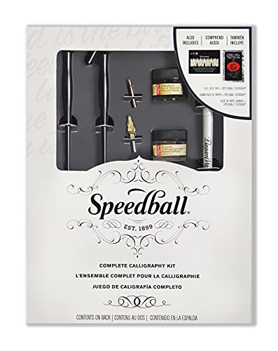 Speedball Art Products 3062 Complete Calligraphy Kit - size: 8 Piece Set