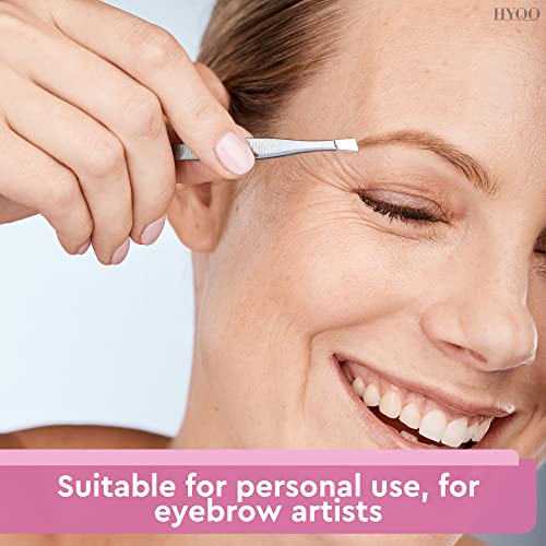 24 Pcs Bulk Tweezers, 3.5 In Stainless Steel, Slanted Tips - color: 24 Pcs Stainless Steel Tweezers