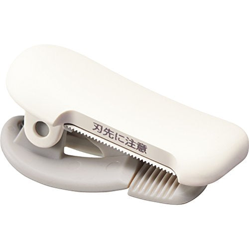 KOKUYO Washi Tape Cutter, Masking Tape Dispenser, Mini Portable Light Cutting, Clip Type, for 10-15mm Wide Tape, White, Japan Import (T-SM400W) - color: White, size: 10-15mm