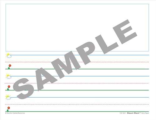 Teacher Created Resources - size: 100 Sheets, style: Grades K-1 Story Paper