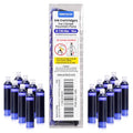 WRITECH W-1784 Cartridge Blue Ink: 16ct for Clictek Fountain Pen - color: 16ct Blue Cartridges