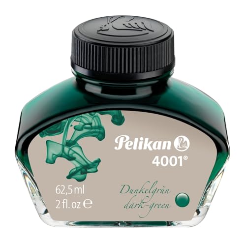 Pelikan 300063 – Ink, 62.5 ML, Dark Green - color: Dark Green