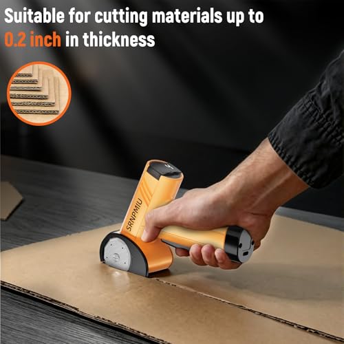 Electric Cardboard Box Cutter, Rechargeable Cordless Electric Scissors