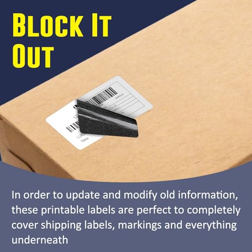 L LIKED 4" x 2" Direct Thermal Labels, 750 Barcode Shipping Labels (Pack of 2) - size: 4"x2"-1 Roll (Pack of 2)
