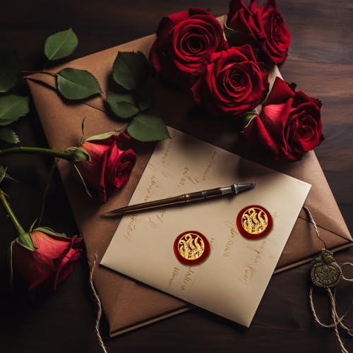 Wax Seal Stamp Octopus Tentacle Embossed Stamp Sealing Removable 1" Brass Wax Seal Stamp Head with Wooden Handle for Wedding Invitations Envelopes Gift Packing Craft Adhesive Waxing - style: Octopus tentacles