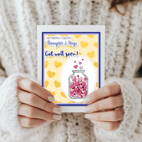 CHGCRAFT Get Well Soon Benediction Clear Stamp Silicone Clear Stamps Transparent Handicraft Stamps for DIY Scrapbooking Photo Album Decorative Cards Making, Word, 6.3x4.3inch - style: Benediction