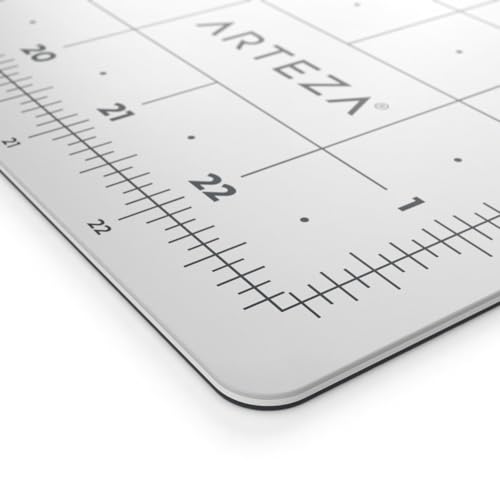 ARTEZA Self-Healing Cutting Mat, 18 x 24 in, Double-Sided for Quilting - size: 12.4"L x 12.4"W