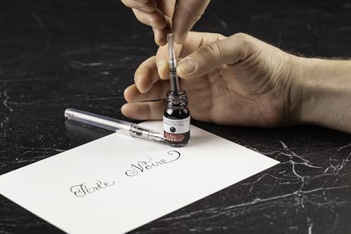 Herbin Fountain Pen Ink - 30ml Bottled - Rouge Bourgogne - color: Burgundy, style: Bottle (30 ml)