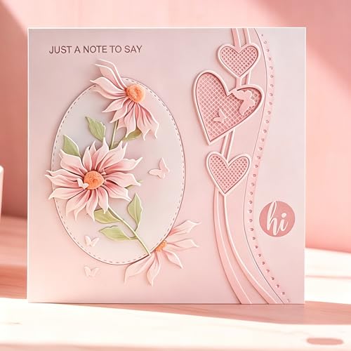 Lapoo Flowers Cutting Die for Scrapbooking - Durable Metal Cutting Die for DIY Scrapbook Photo Album Decorative Paper Card, Scrapbooking Die-cuts (Blue Lotus 5.5 x 3.9 in) - color: Blue Lotus 5.5 x 3.9 in