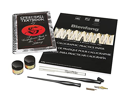 Speedball Art Products 3062 Complete Calligraphy Kit - size: 8 Piece Set