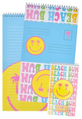 iscream Fold and Send Girls Stationery Card Pad with Seals - Beach Bum - color: Beach Bum