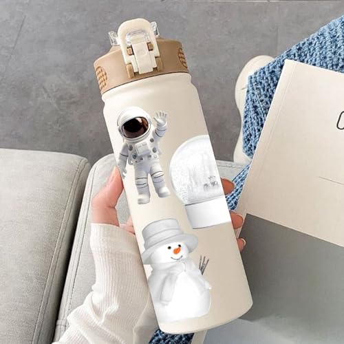 50Pcs Transparent White Aesthetic Stickers Pack, Waterproof PET Minimalist Decals for Water Bottle Laptop Suitcase Skateboard Guitar Scrapbook Journal, Colorful DIY Craft Gifts for Kids Teens Girls - color: Transparent White Aesthetic-1