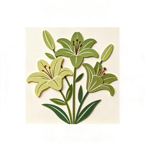 Lapoo Flowers Cutting Die for Scrapbooking - Durable Metal Cutting Die for DIY Scrapbook Photo Album Decorative Paper Card, 3D Backgrounds Frame (Hyacinth Flower 4.1 x 3.6 in) - color: Hyacinth Flower 4.1 x 3.6 in