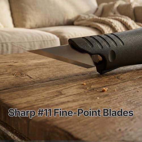 Precision Craft Knife, #11 Blade Storage, 3-Pack Grey - color: Grey*3pcs