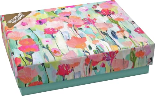 Spring Meadow Note Cards (14 cards, 15 self-sealing envelopes)