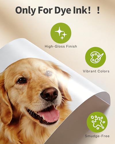 Uinkit Glossy Photo Paper 11.1mil 230g For Inkjet Printer Only (8.5X11X50) - size: 8.5X11X50
