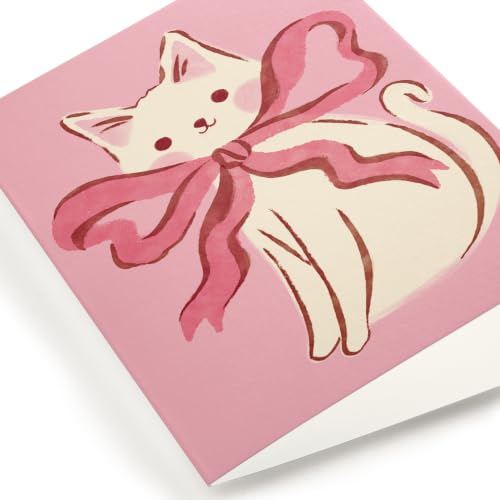 Minted | Blank Greeting Card, All Occassions, 5x7 w/Envelope | Purr-fect | Independent Artist-Designed with Quality Materials - color: Purr-fect