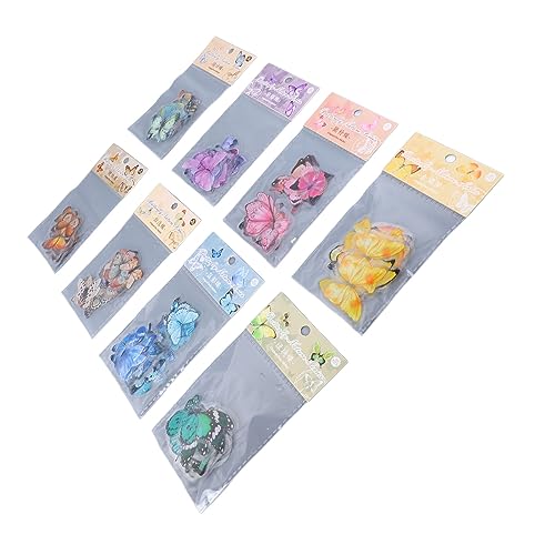 320Pcs Stickers, Translucent Decorative Stickers Decals for DIY Crafts, with Various Small Size Designs for Art Journaling Scrapbooking