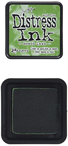 Ranger TIM35008 Tim Holtz Distressed Ink Pad, Mowed Lawn Green, by The Yard