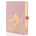 MGGAO Lined Journal Notebook for Women Men, A5 Aesthetic Notebook - color: Pink, size: Lined