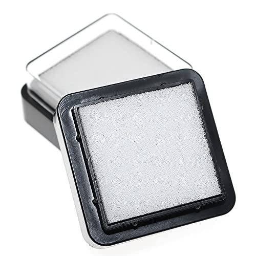 Lind Kitchen 12PCS 3x3cm Empty Blank Ink Pad, Blank Empty Ink Pad, No Ink DIY Ink Stamp Pad for Ink Refill DIY Painting Scrapbooking Craft Project