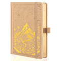 MGGAO Lined Journal Notebook for Women Men, A5 Aesthetic Notebook - color: Beige, size: Lined