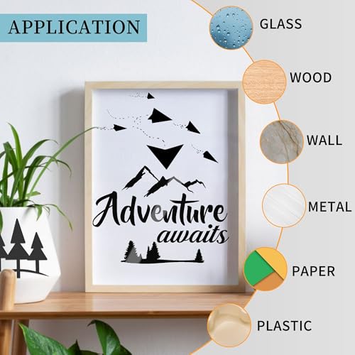 Matte Black Permanent Vinyl (30 Pack; 12” x 12”) Permanent Vinyl Bundle for Silhouette, Cameo Cutters, Signs, Scrapbooking, Craft Die Cutters - color: 30 Pack Matte Black