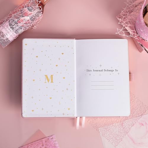MGGAO Lined Journal Notebook for Women Men, A5 Aesthetic Notebook - color: Pink, size: Lined